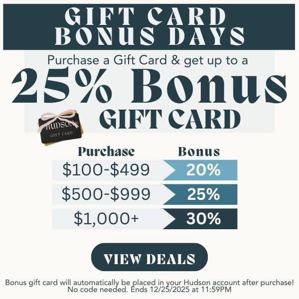 Gift Card Bonus Days